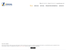 Tablet Screenshot of josgal.com
